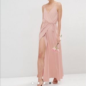 ASOS Pink Maxi Dress size 6