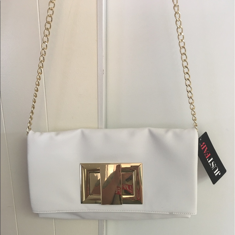 💸 SALE 💸 NWT JustFab Large Clutch/CrossBody