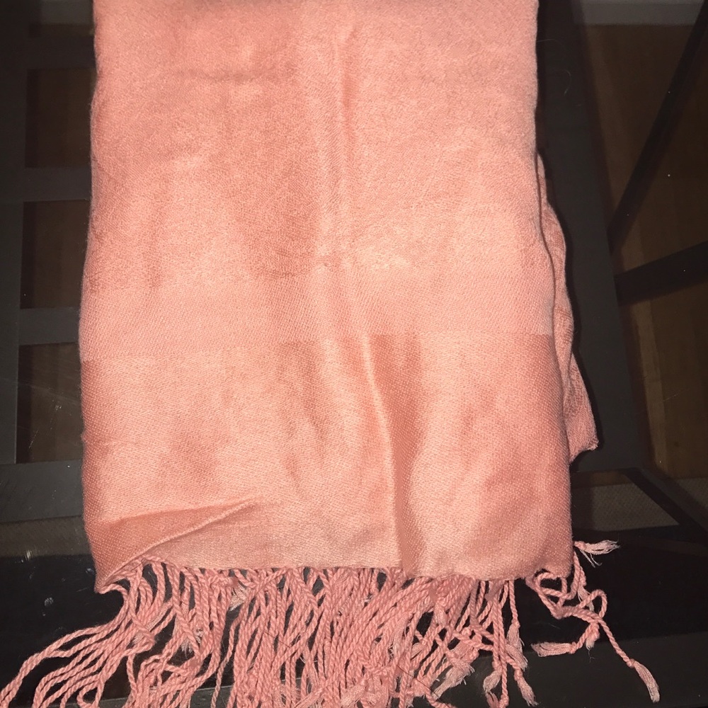 Pink pashmina scarf