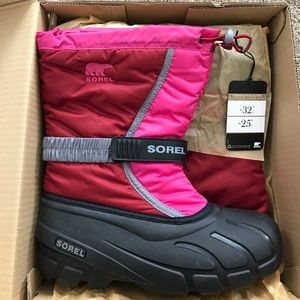 Sorel Red Dahlia Glamour Boots