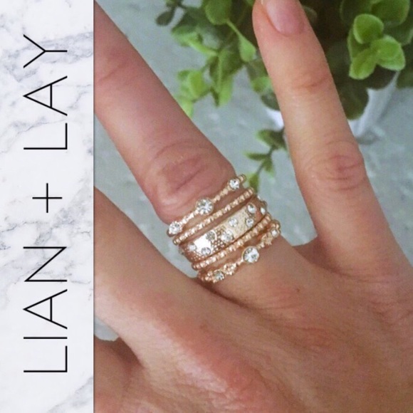 Jewelry - Rose Gold Stacking Rings