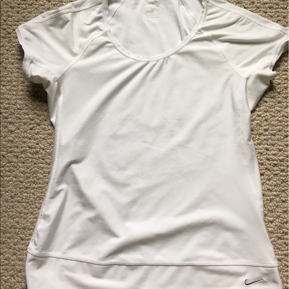 Nike dri fit exercise top
