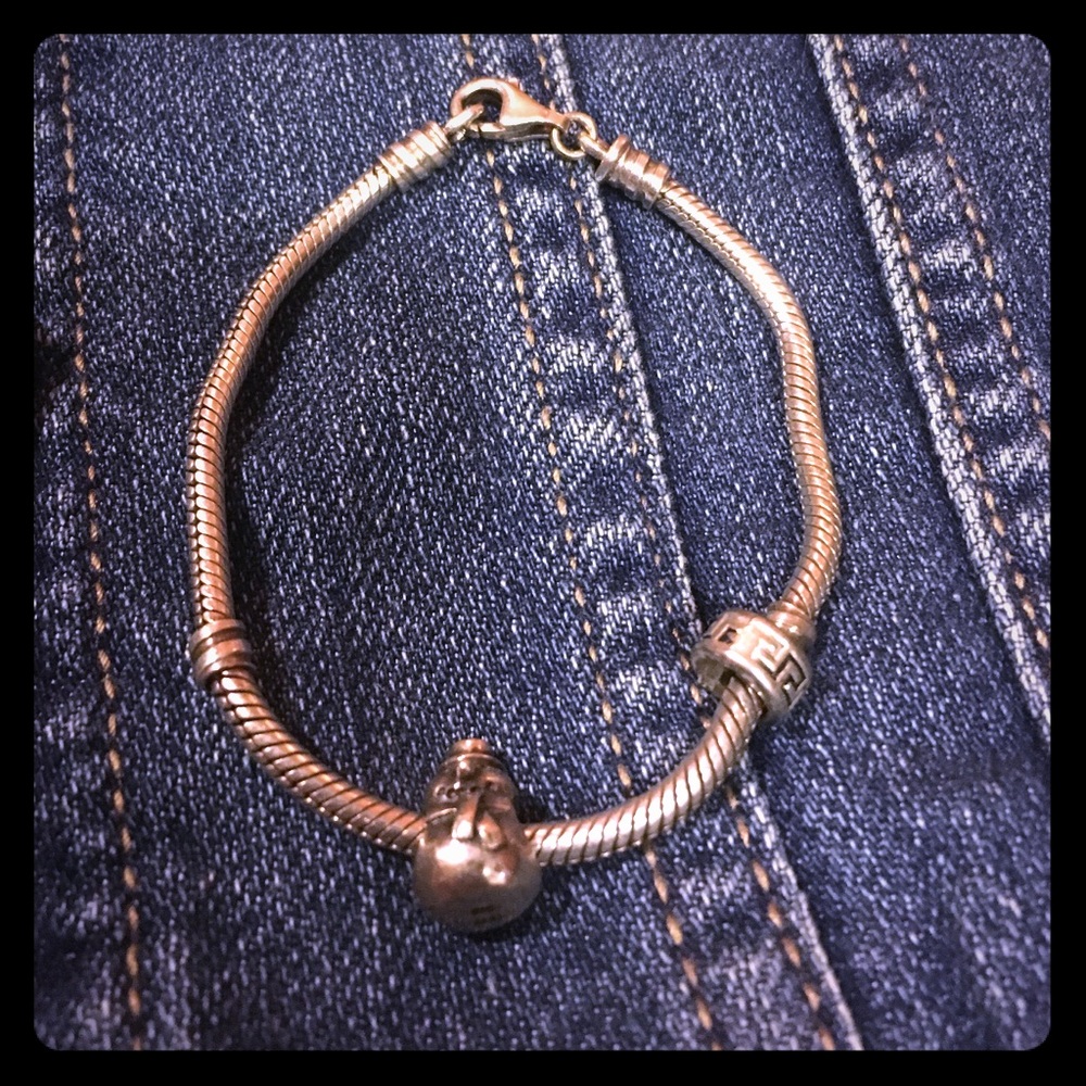 Pandora bracelet 6 inch chain, not including clasp