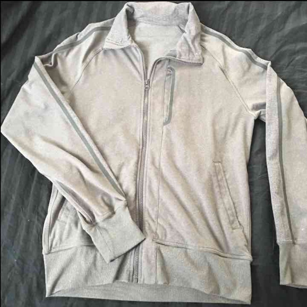 Lululemon grey zip up jacket