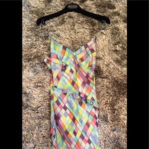 Beautiful multicolored flowy dress