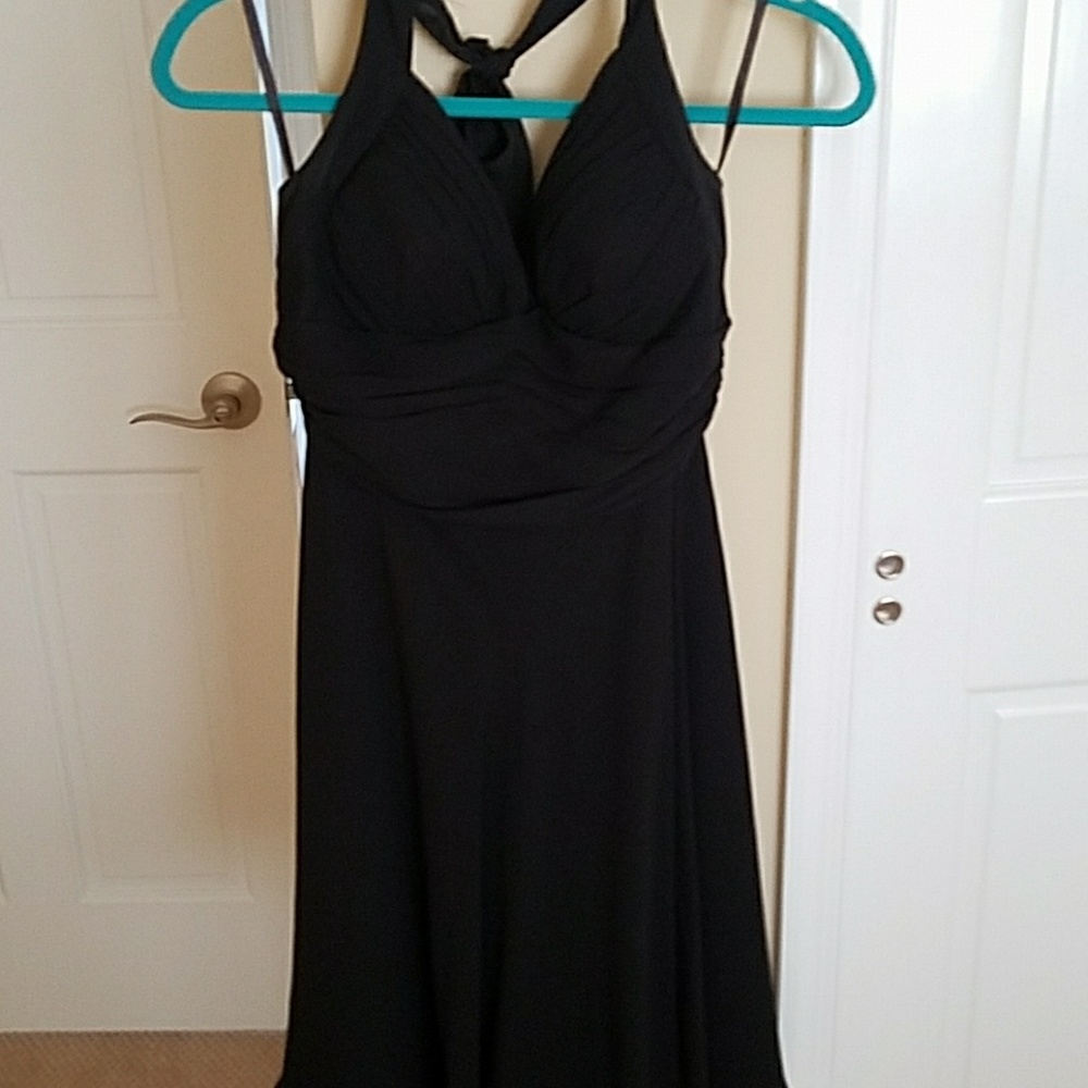 White house black market cocktail halter 4