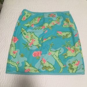 *WHITE LABEL* Lilly Pulitzer Wrap Skirt