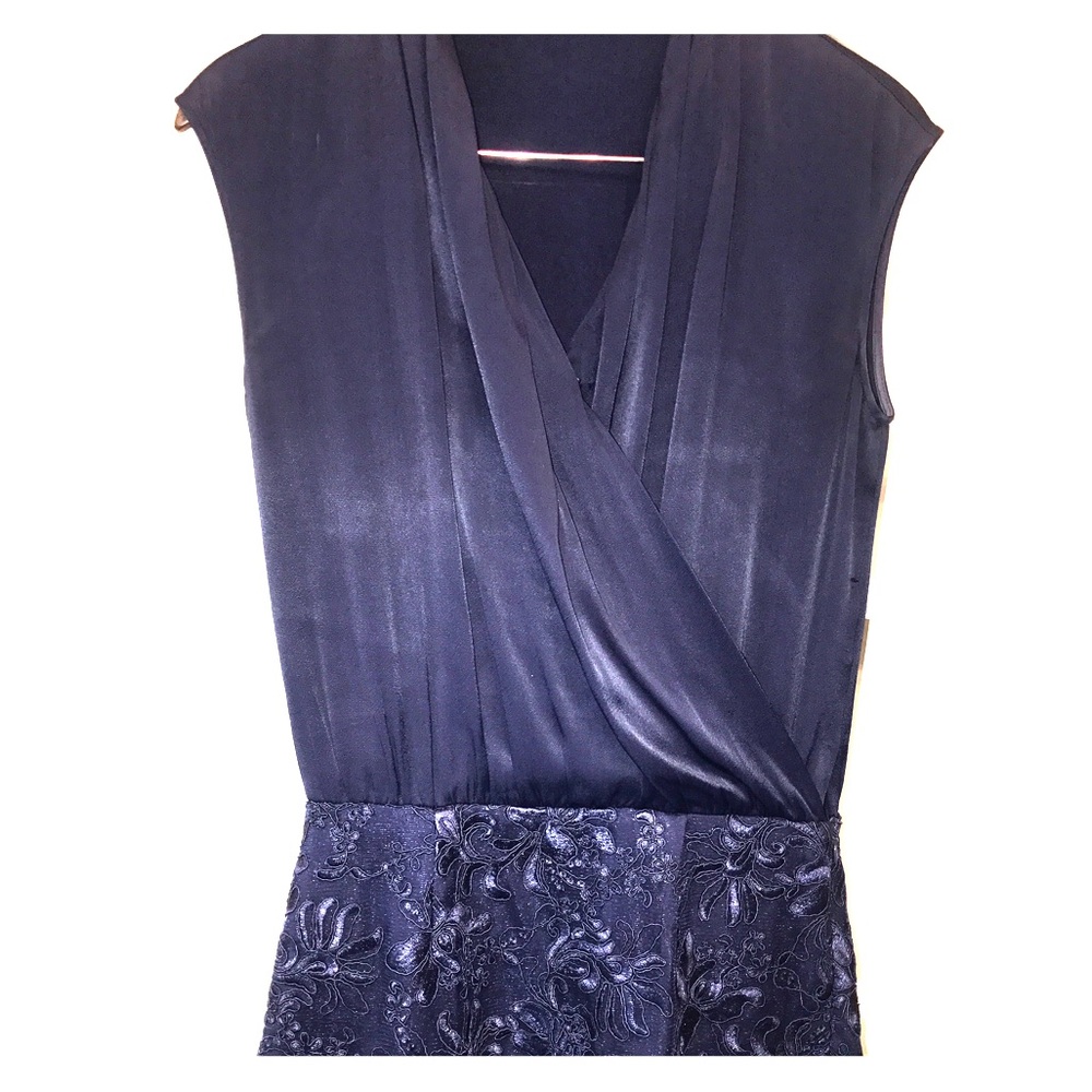 Navy blue event dress