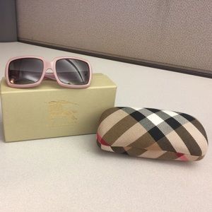 Burberry pink sunglasses