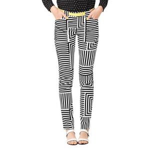 Kate Spade Saturday zigzag pants