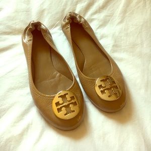 Tory Burch Reva Flat Size 8. Authentic see photo