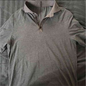 Lululemon dark grey polo