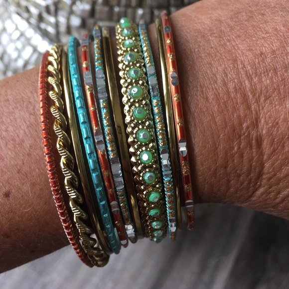 NEW❤️❤️ 11 Bangles - Picture 3 of 4