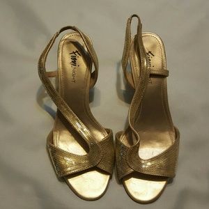 Gold Dress Shoes