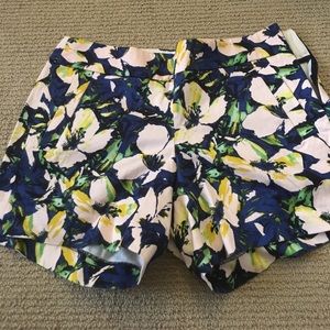 J crew floral shorts