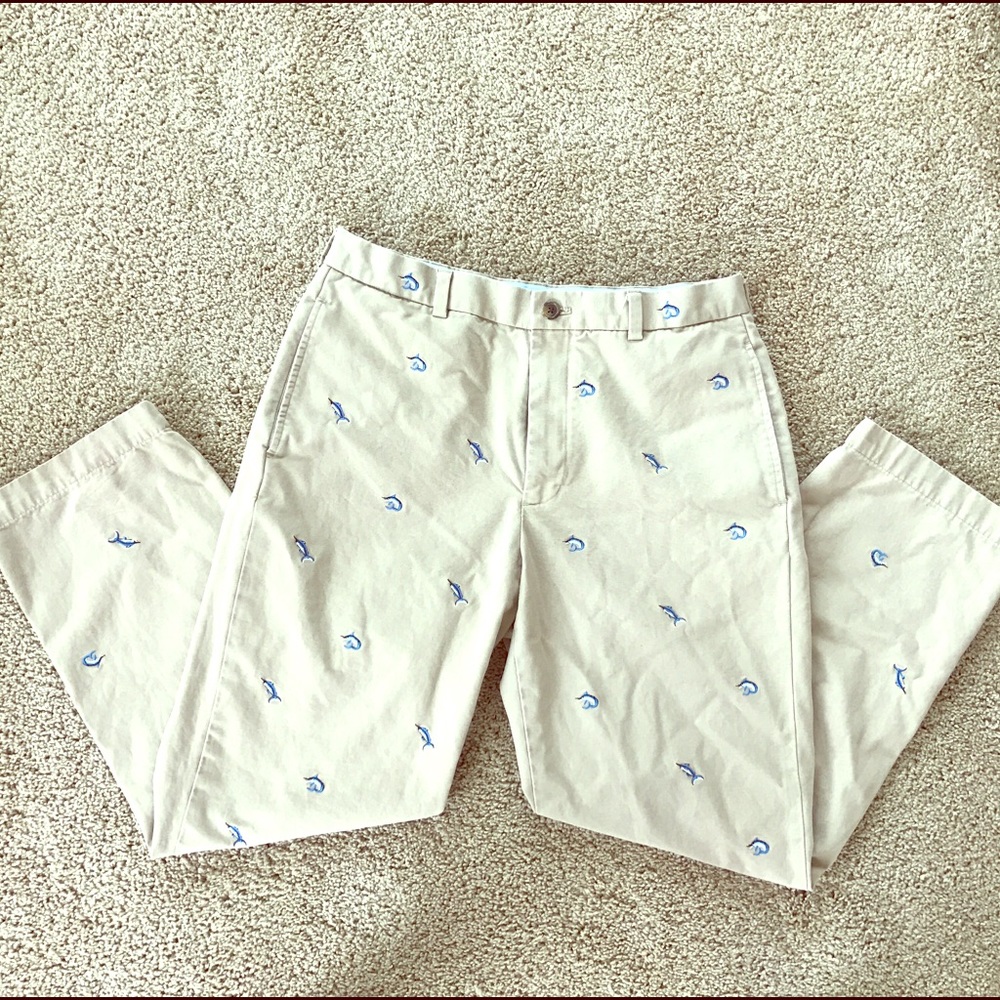 Men's Brooks Brothers fish Chinos 🐟