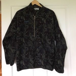 Fleece pullover.  Men's