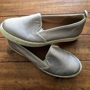 Clarks slip ons