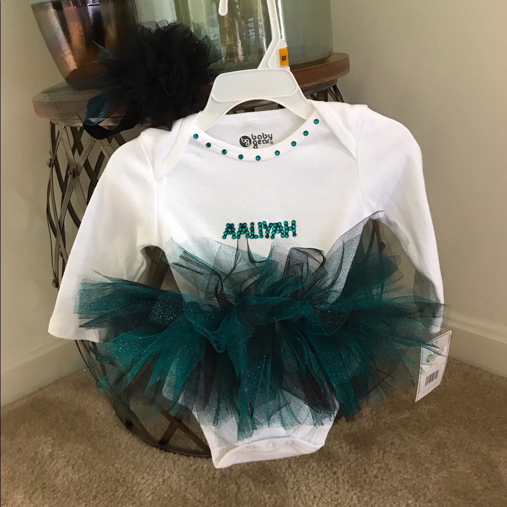 Handmade Onesie Tutu w/Matching Headband
