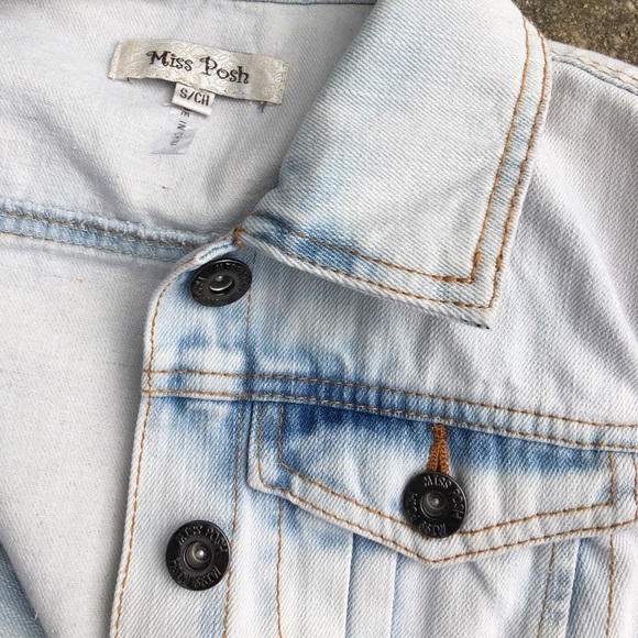 Miss Posh Denim Short Jacket - Picture 5 of 5