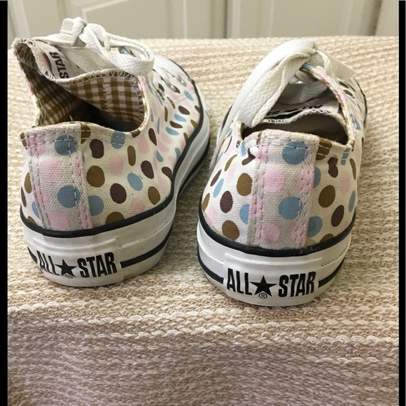 Converse Polka Dot Sz 6 - Picture 4 of 4