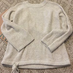 Madewell waffle sweater