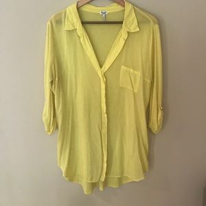 Splendid fabric mixed top