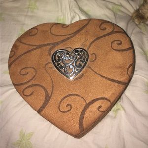Brighton Three Tier Heart Jewelry Box