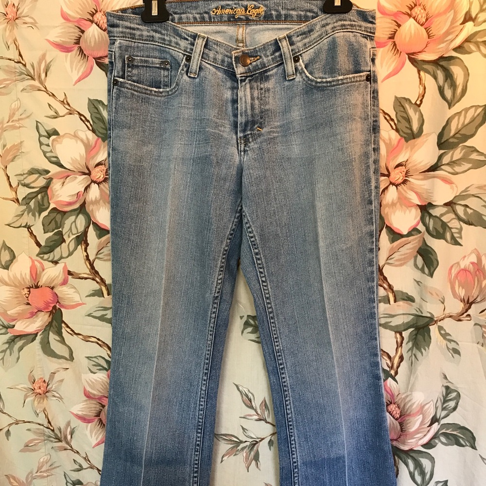 American Eagle Outfitters Stretch Skinny Flare