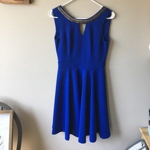 Blue formal dress