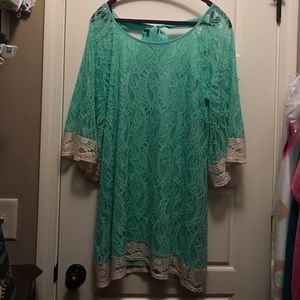 Peach Love dress sz L