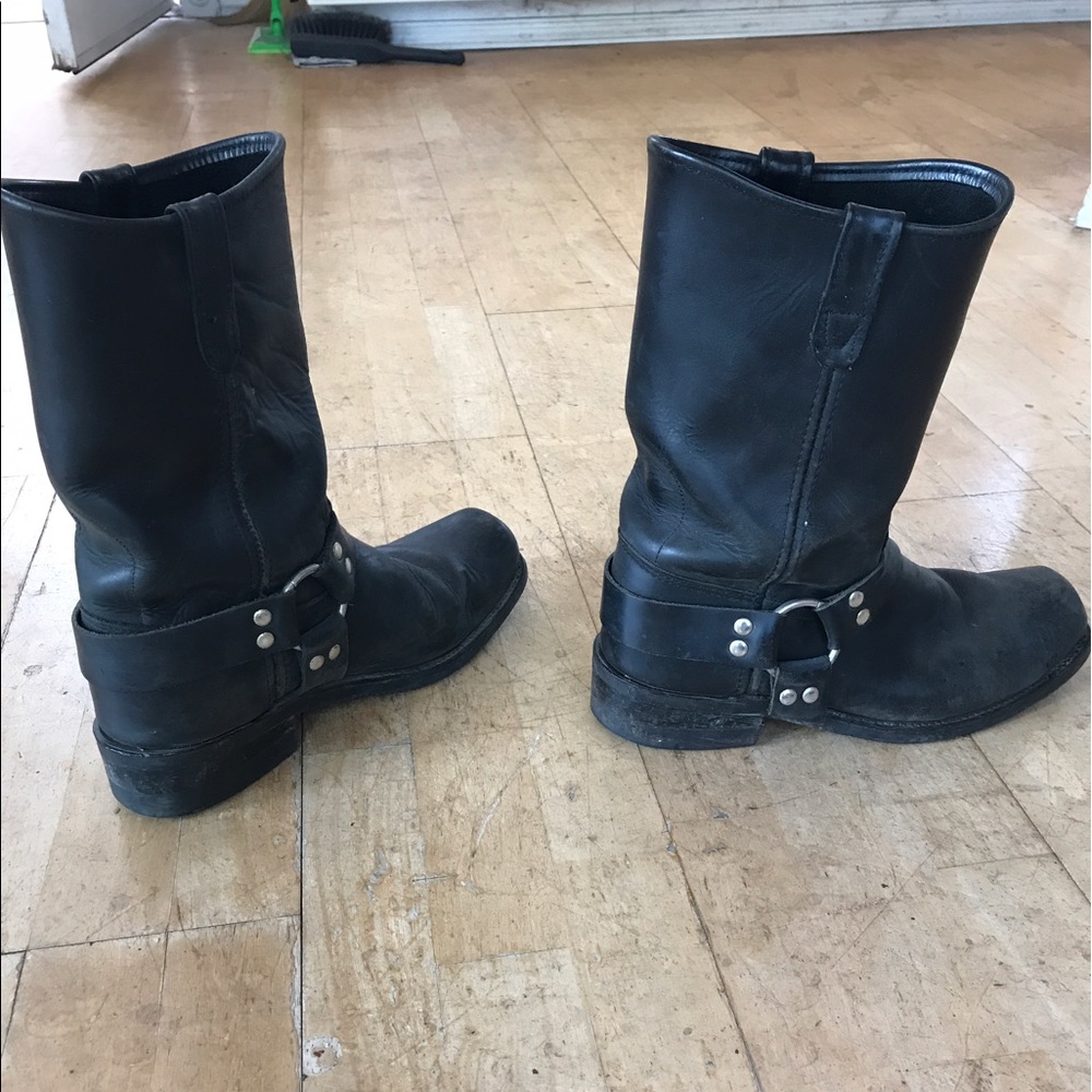 Black Men's Double-H Boots
