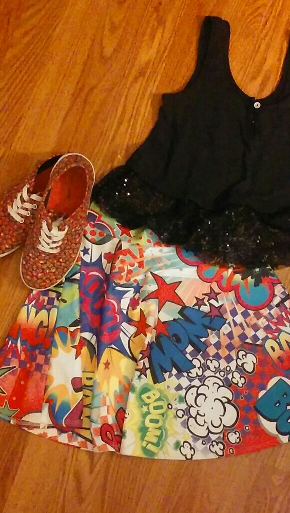 *Final Price* Rue21 Skater Skirt size S