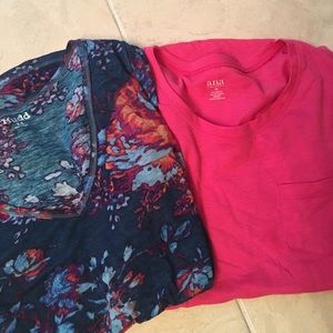Two short sleeve tees