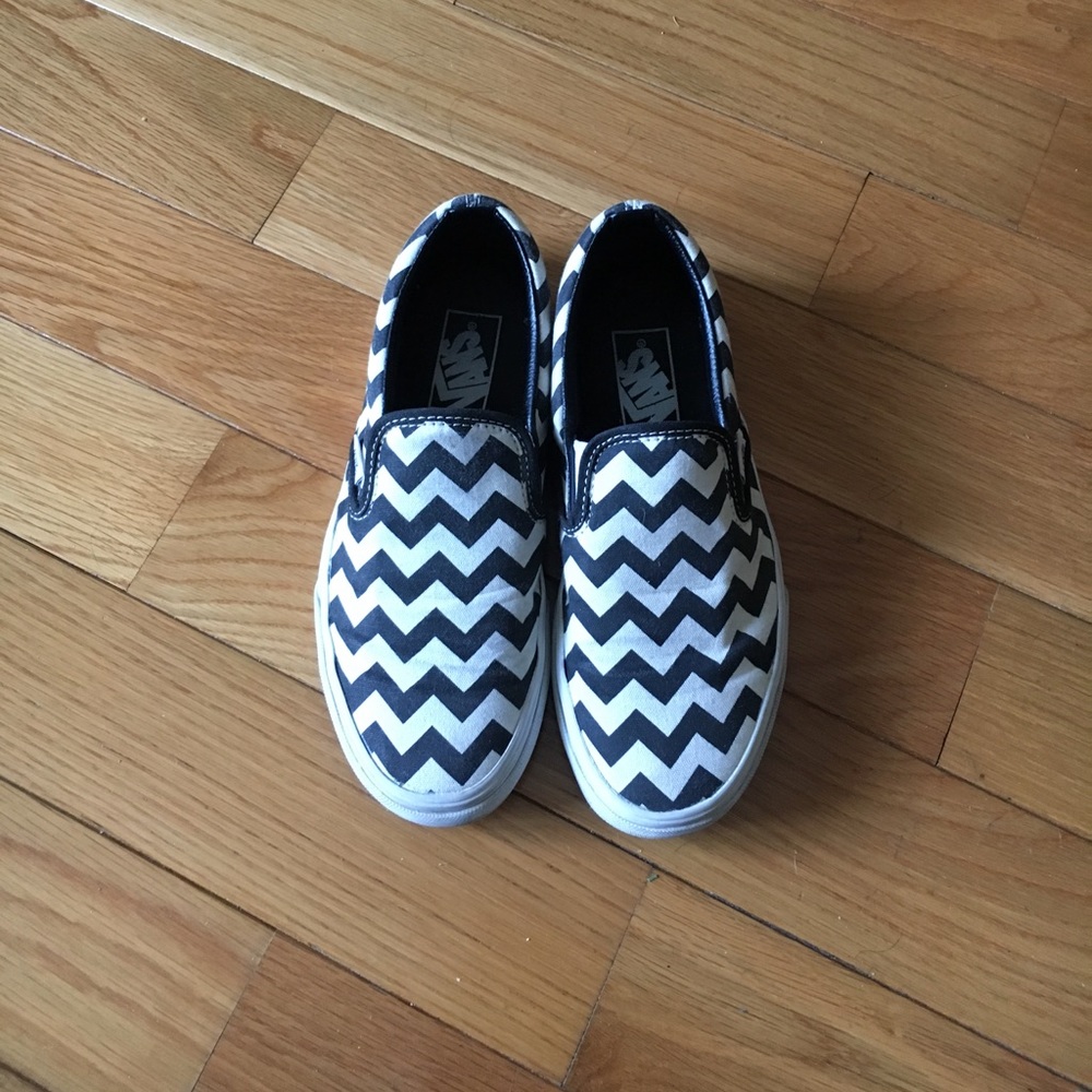 Chevron Slip-on Vans