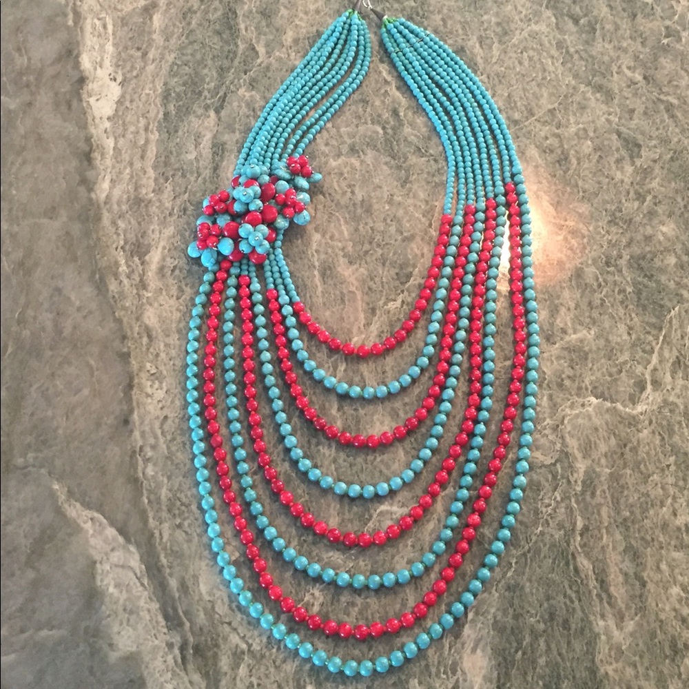 Large statement necklace