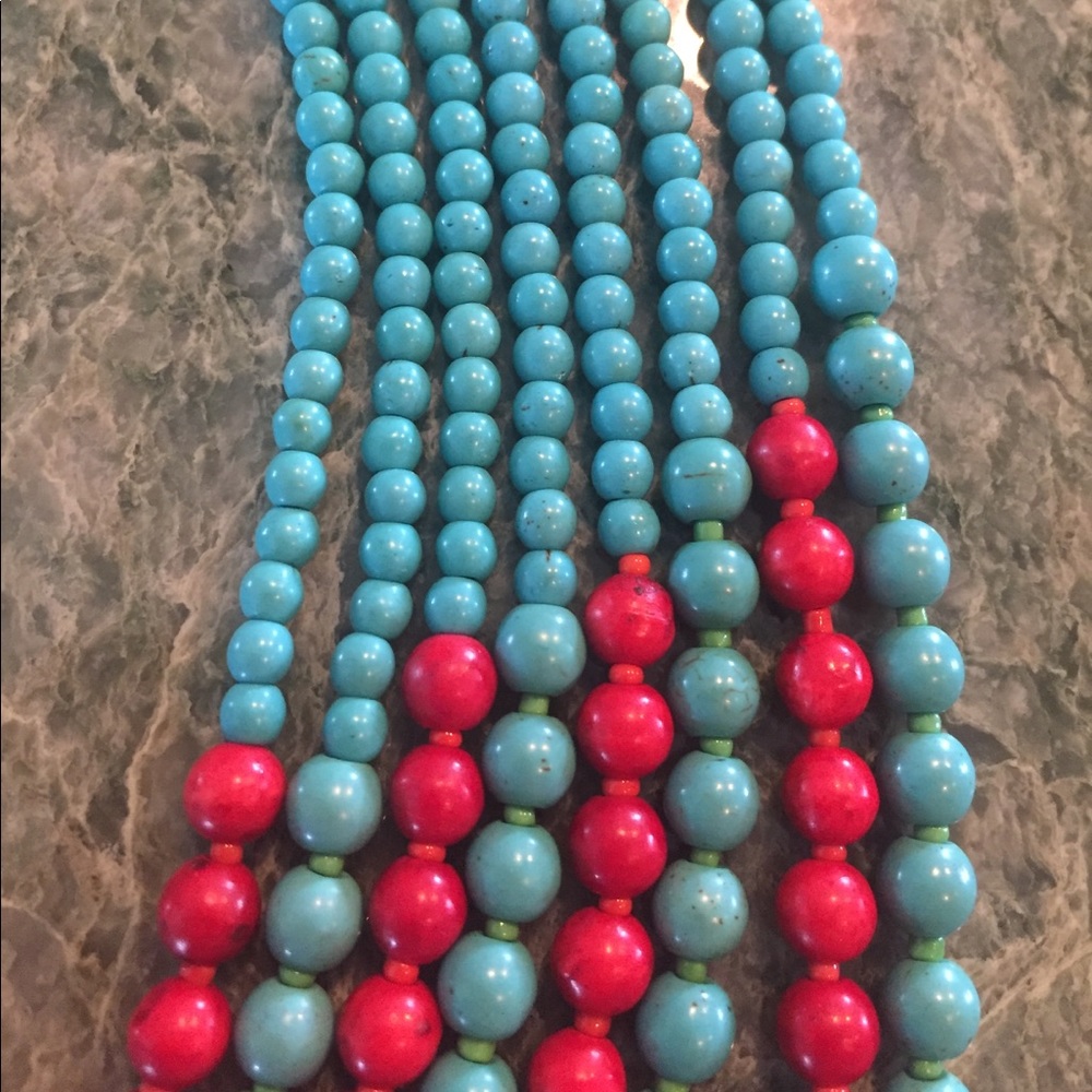 Large statement necklace - Picture 3 of 4