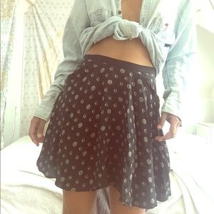 ECOTE Urban Outfitters Pattern Mini Skirt SZ 2