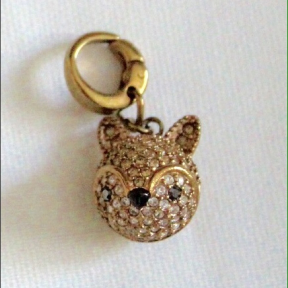 Fossil Fox Charm