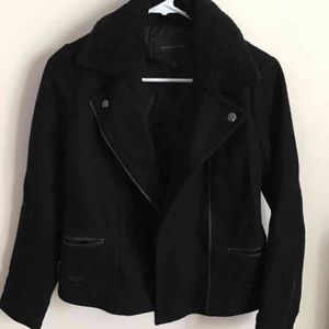 Banana Republic wool Moto jacket
