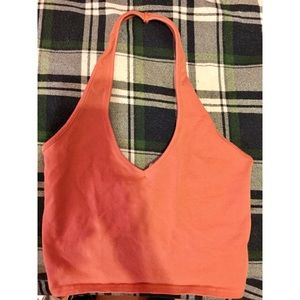 Express Halter Crop Top