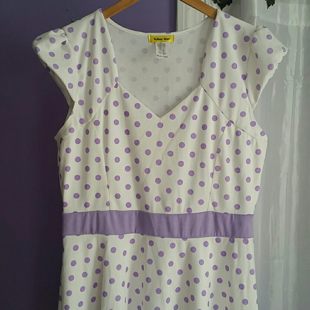 Modcloth Polka Dot dress