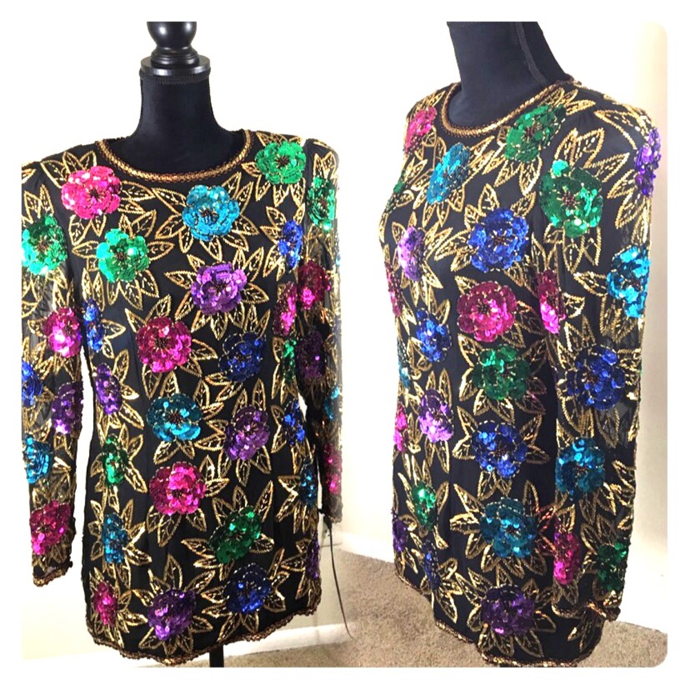 Vintage Beaded/SequinDress