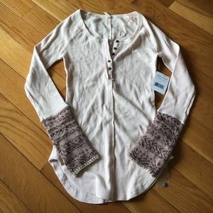 Free People Alpine Cuff Frosty Pink