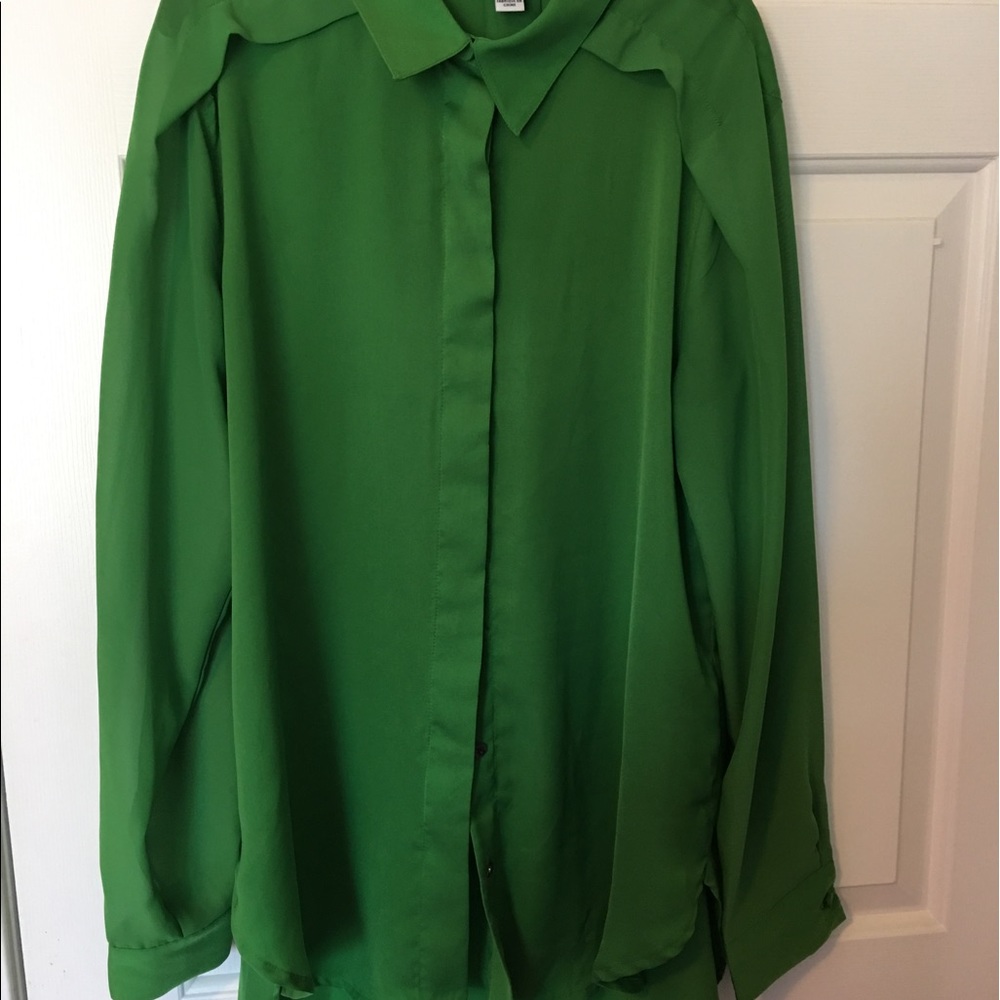 3.1 Phillip Lim for Target blouse size L Green.