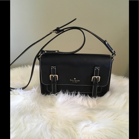 kate spade Handbags - Kate Spade Black messenger Bag