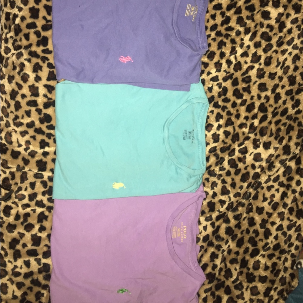 3 Polo Ralph Lauren Short sleeve t-shirts