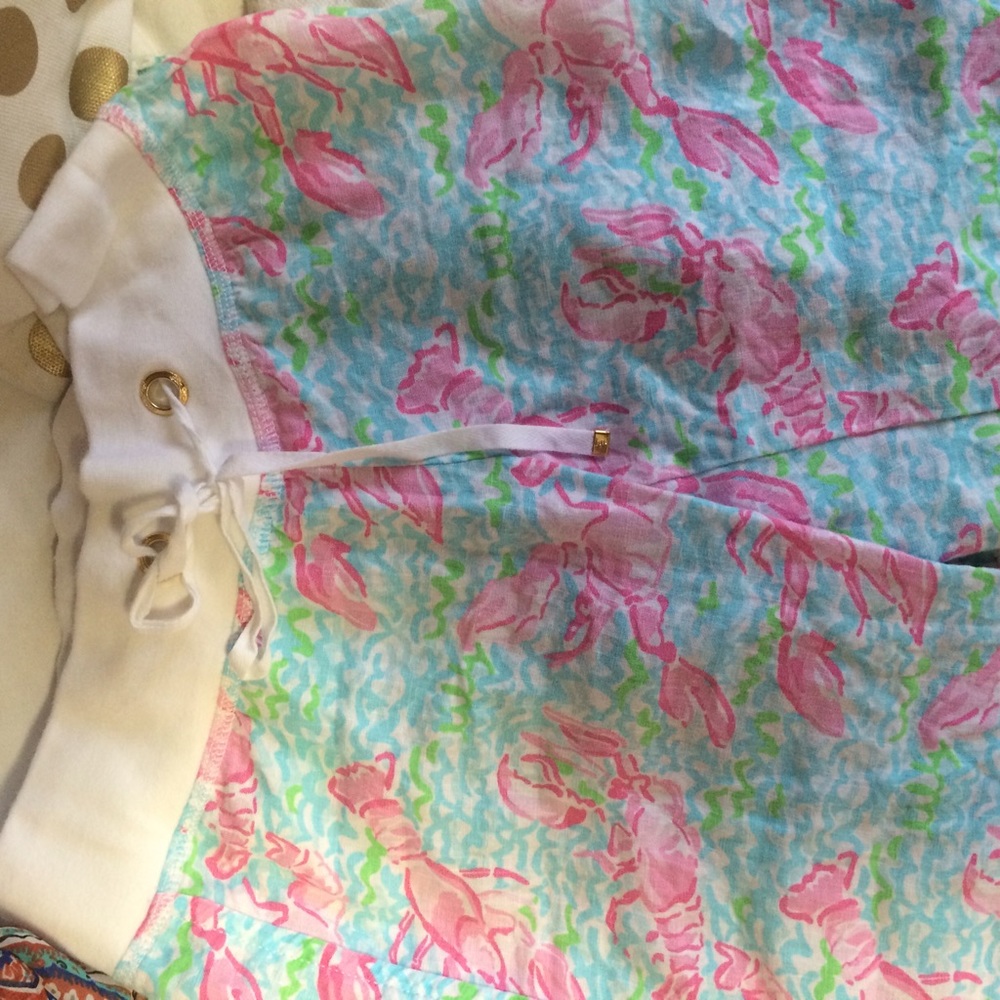 Lobstah Roll Lilly Pulitzer Seaside Beach Pant