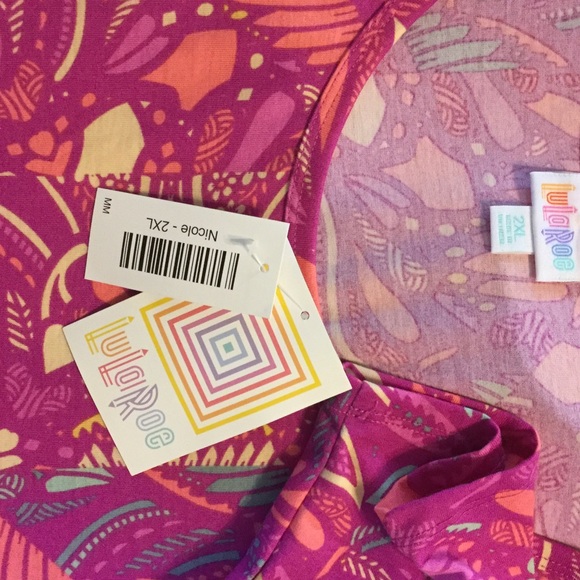 Beautiful pink Nicole in 2X NWT! - Picture 6 of 7