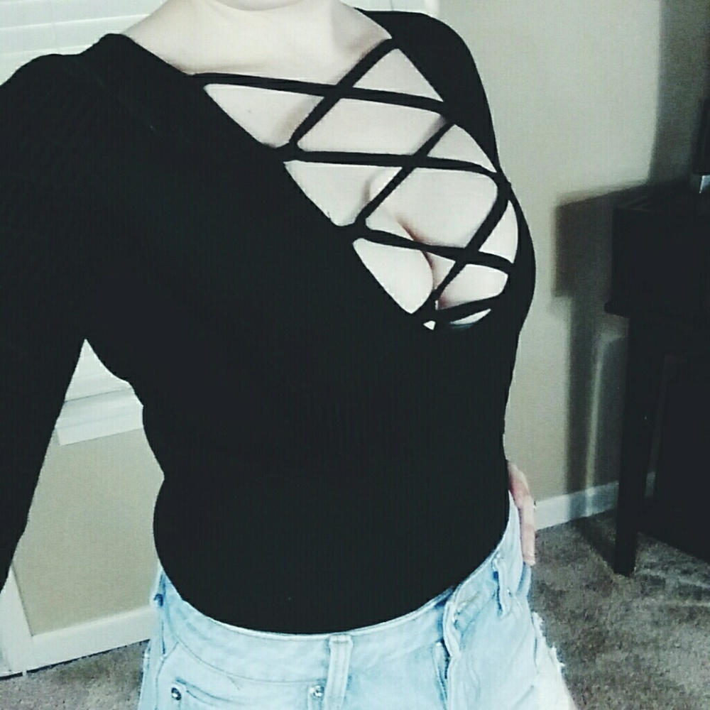 Lace up body suit - Picture 3 of 3